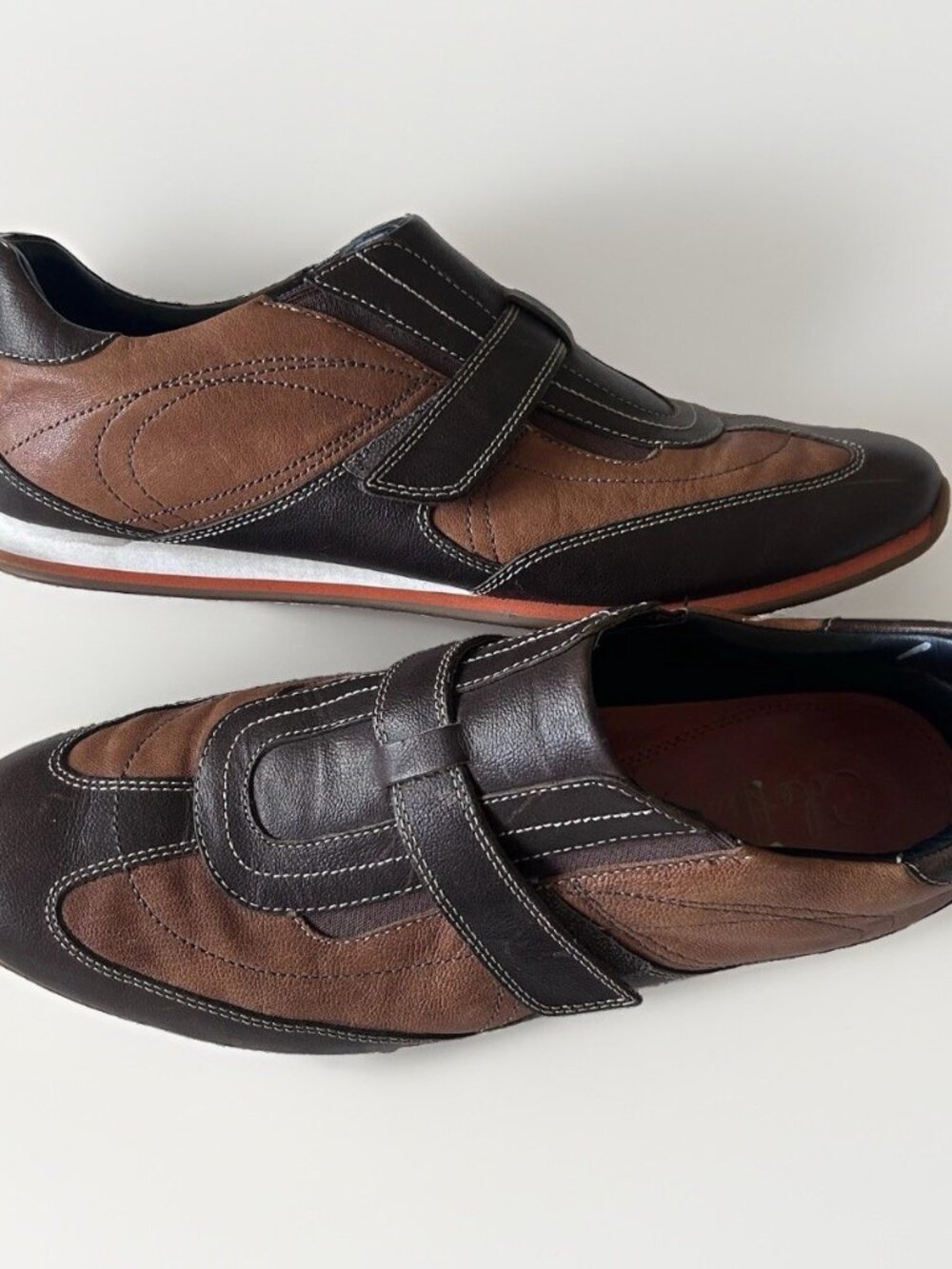 Vintage Cole Haan G-Series Air Infinity Strap Shoes C06339 Brown Men's Size 10